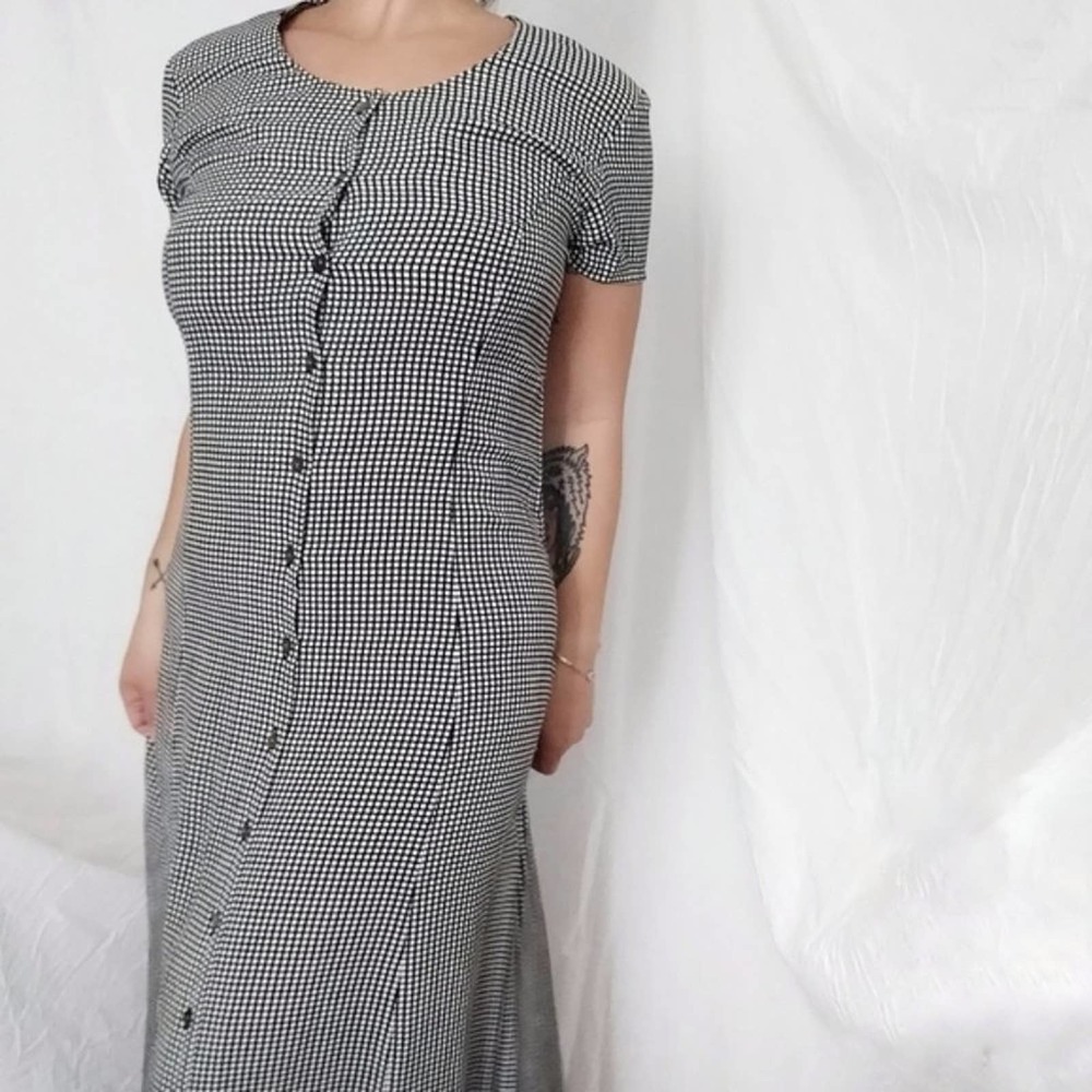 VTG 90's Checkered Sundress